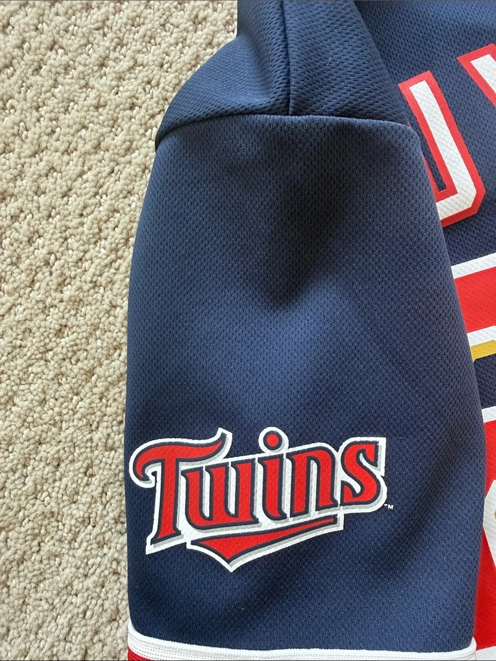 Minnesota Twins Buxton Kids Baseball Jersey - Number 25